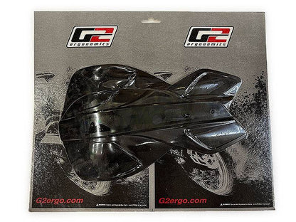 G2 Primus Handguards (Open-Ended) Works B White Black (No Decals)