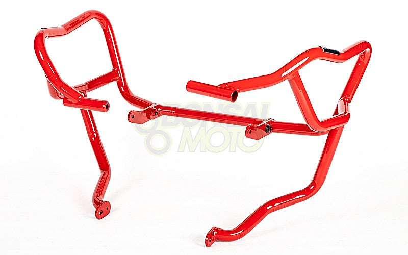 クラッシュバー  グロスレッド  DUCATI Multistrada V4