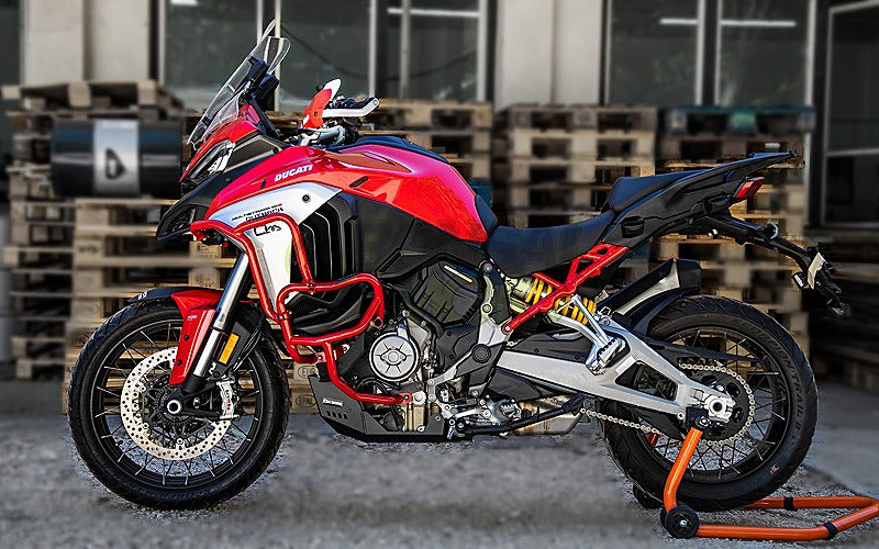 アッパークラッシュバー  グロスブラック  DUCATI Multistrada V4