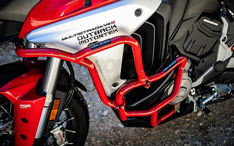 アッパークラッシュバー  グロスブラック  DUCATI Multistrada V4