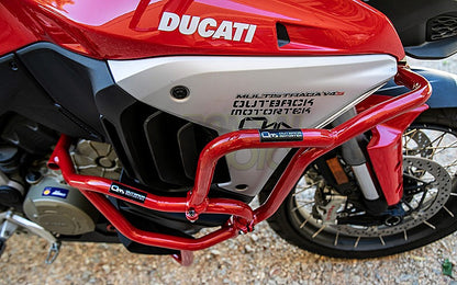 アッパークラッシュバー  グロスブラック  DUCATI Multistrada V4