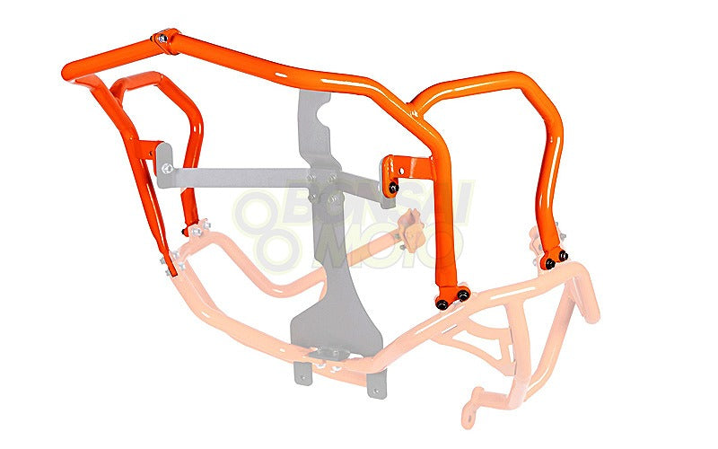 アッパークラッシュバー  ブラック  KTM 1290 Super Adventure R/S(21-22)