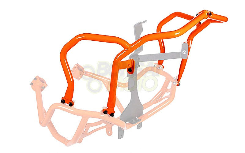 アッパークラッシュバー  ブラック  KTM 1290 Super Adventure R/S(21-22)