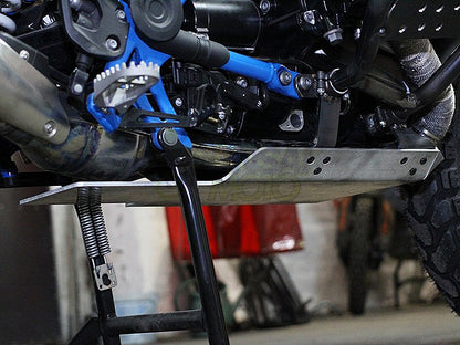 スキッドプレート  マットシルバー  BMW R1200GS(13-18) / GSA(14-18)