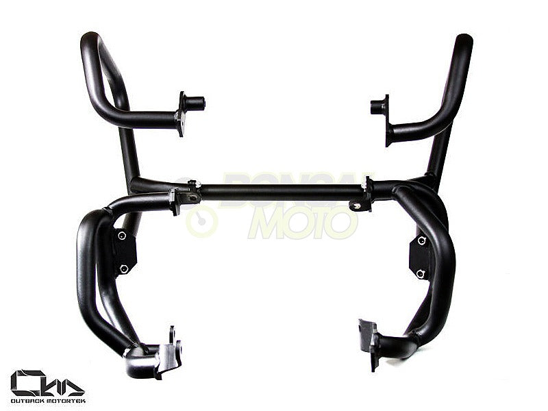 クラッシュバー  マットブラック  Triumph Tiger800(2010)