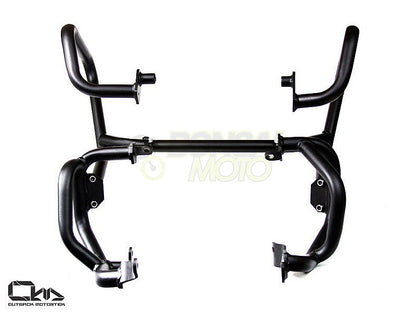 クラッシュバー  マットブラック  Triumph Tiger800(2010)