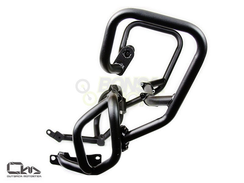 クラッシュバー  マットシルバー  Triumph Tiger800(2011)