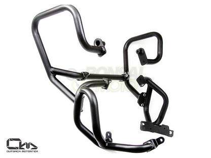 クラッシュバー  マットブラック  Triumph Tiger800(2018)