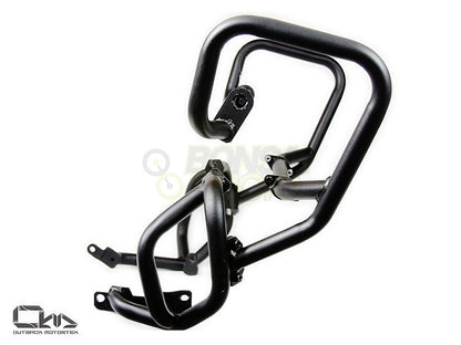 クラッシュバー  マットブラック  Triumph Tiger800(2018)