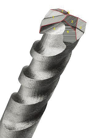 磁器タイルビット 7.5X90ｍｍ