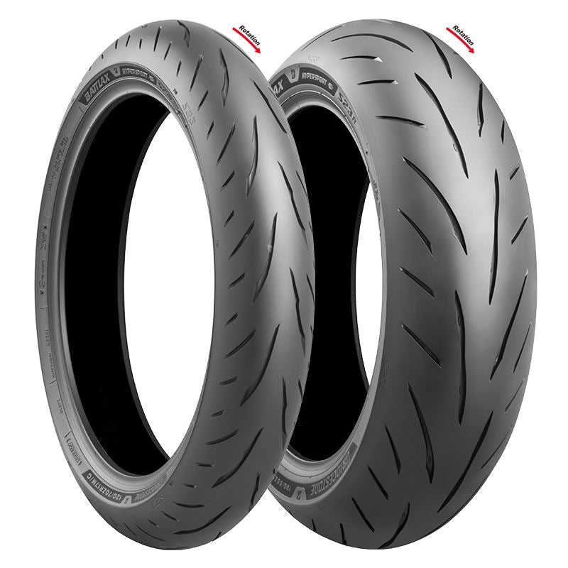 Bridgestone BATTLAX HYPERSPORT S23 Rear 190/55 ZR17 M/C (75W) TL 1 pc.