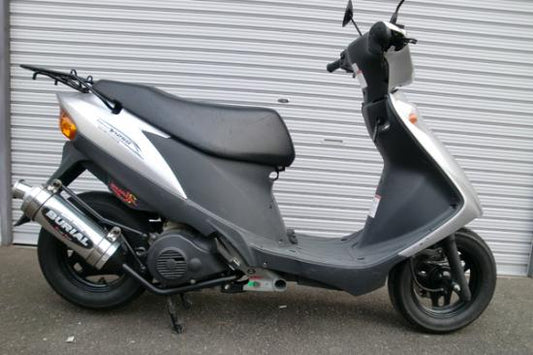 アドレスV125 マフラー グランドスラムブラック/ステンレス アドレスV125