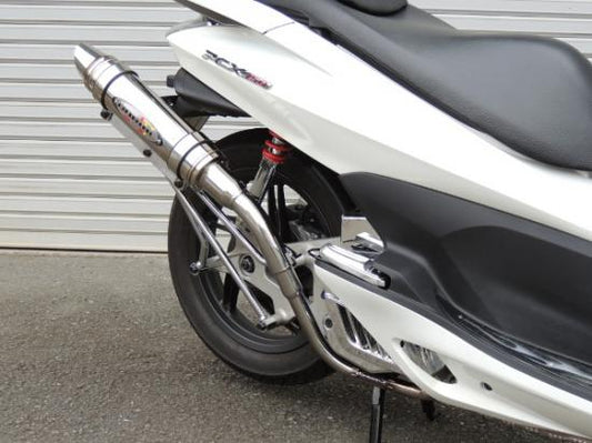 PCX150 マフラー セクター ステンレス/ステンレス PCX150