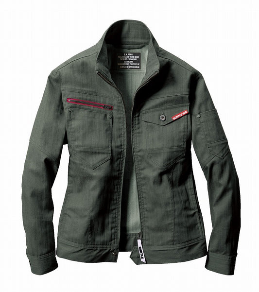 【アウトレット】長袖ジャケット ミルスグリーン M ユニセックス 秋冬用