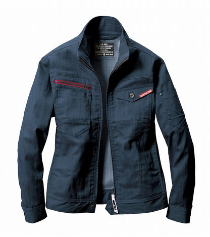 【アウトレット】長袖ジャケット インディゴ S ユニセックス 秋冬用