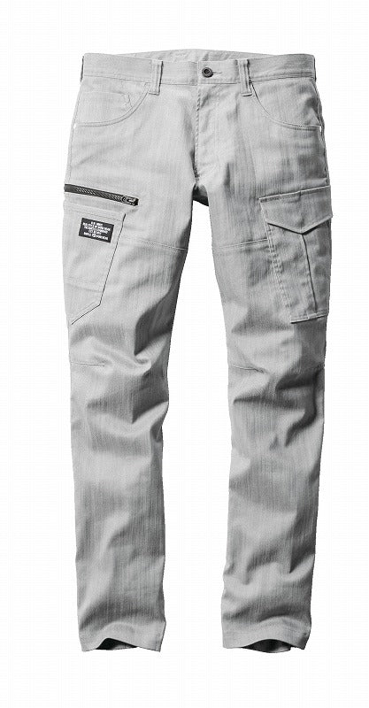 【アウトレット】カーゴパンツ シルバー S ユニセックス 秋冬用