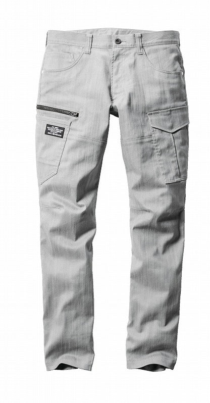 【アウトレット】カーゴパンツ シルバー S ユニセックス 秋冬用