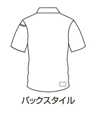 半袖シャツ ホワイト ユニセックス 春夏用