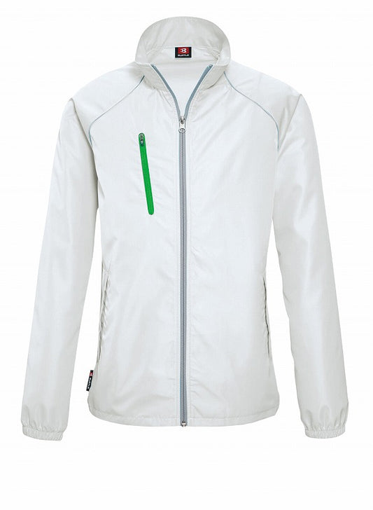 長袖ブルゾン ホワイト オールシーズン ユニセックス