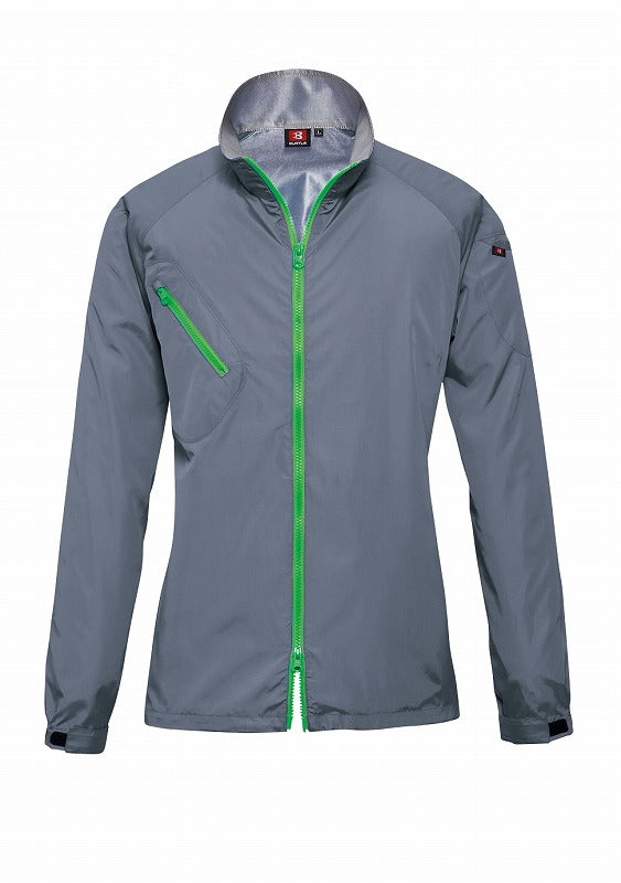 長袖ジャケット スティールグレー オールシーズン ユニセックス