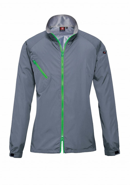 長袖ジャケット スティールグレー オールシーズン ユニセックス