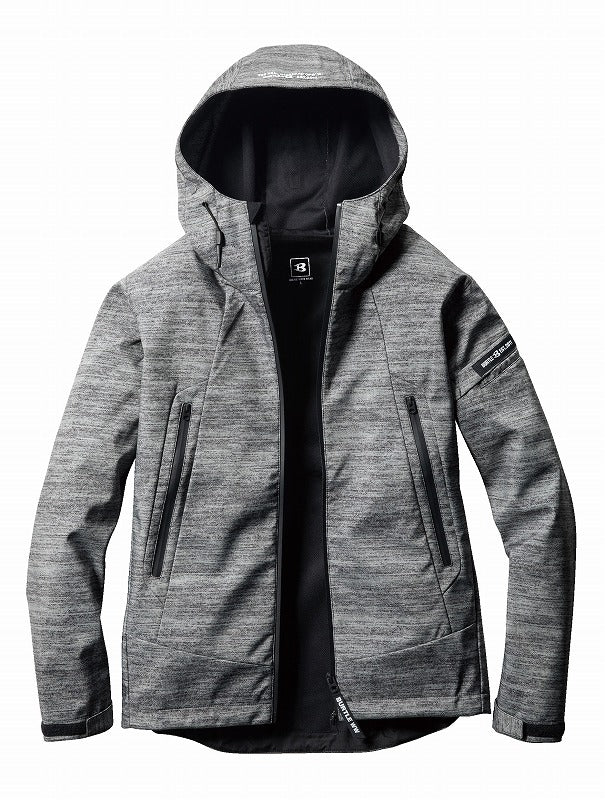 ウインドブレーカージャケット フーデッドジャケット バーク ユニセックス 秋冬用