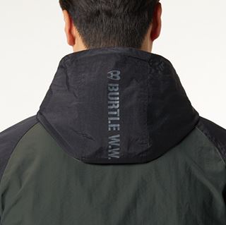 防風アノラックパーカー グレイカモ