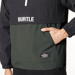 防風アノラックパーカー グレイカモ