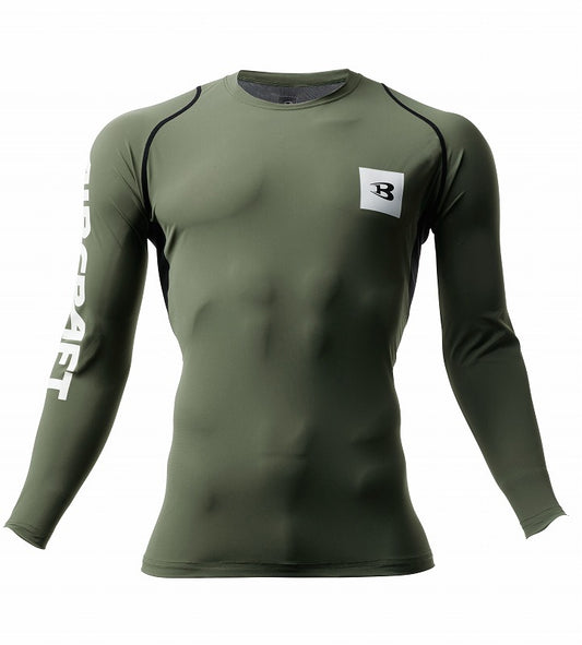 アイスフィッテッド 長袖Tシャツ ミルスグリーン 春夏用 ユニセックス