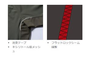 バートル 4097 アイスフィッテッド レッド