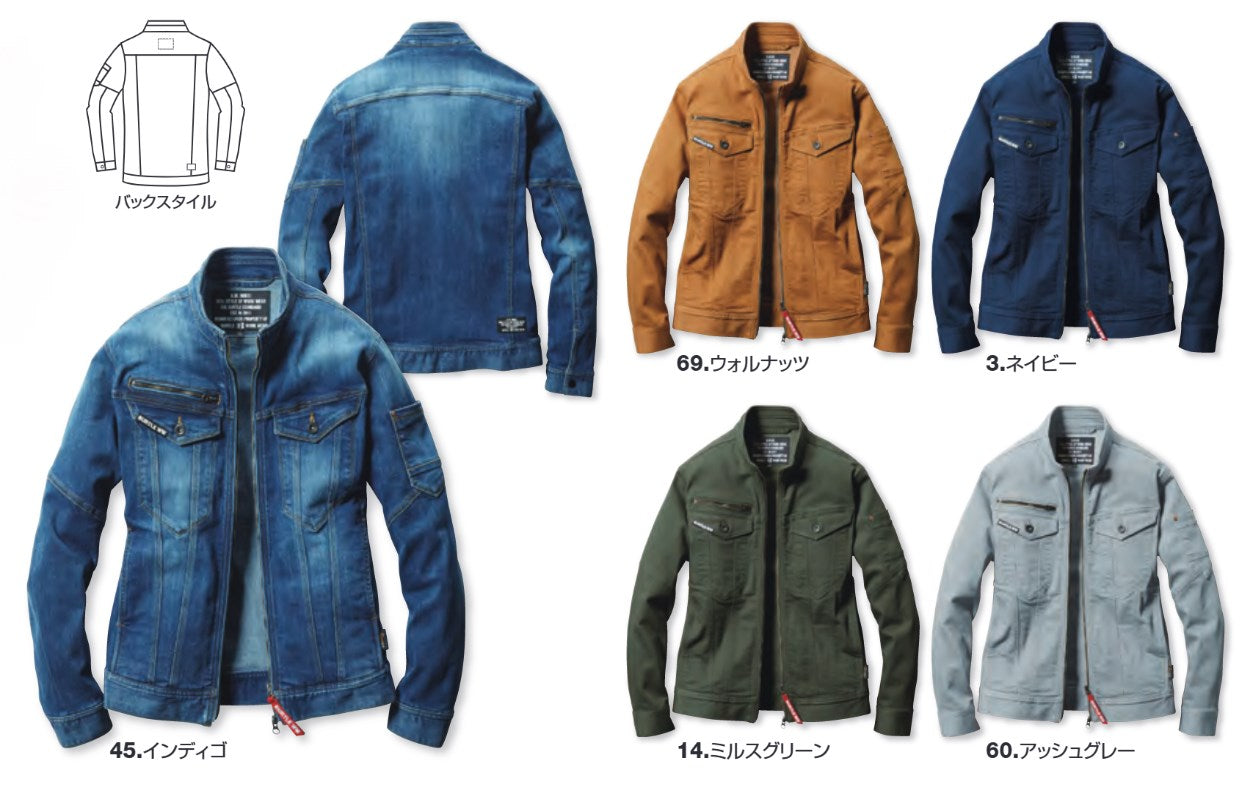 ジャケット 3/ネイビー 3L