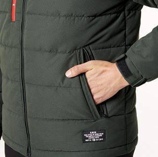 防寒ジャケット アッシュグレー