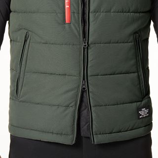 防寒ベスト カーキ