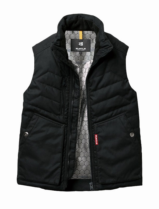 防寒ベスト ブラック 秋冬用 ユニセックス