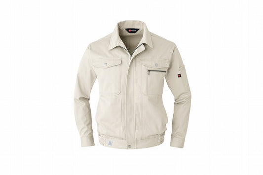 長袖ブルゾン ライトベージュ 春夏用 メンズ