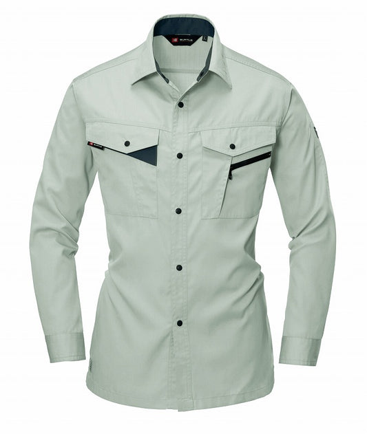 長袖シャツ シェル 春夏用 メンズ