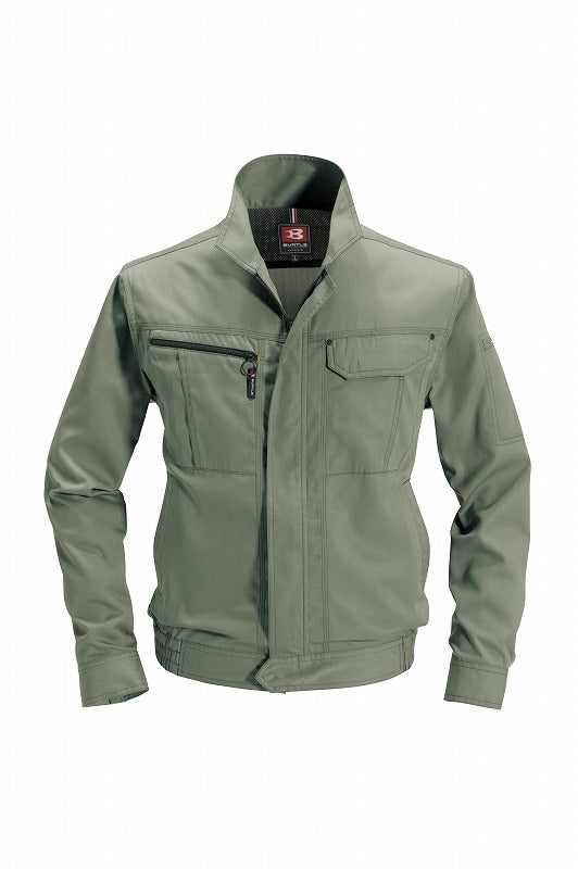 長袖ブルゾン グレージュ 春夏用 メンズ