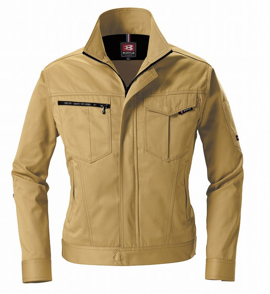 長袖ジャケット キャメル 秋冬用 ユニセックス