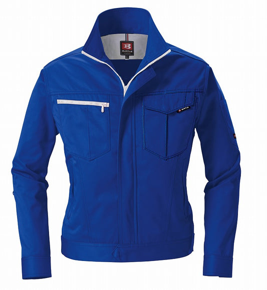 長袖ジャケット ロイヤルブルー 秋冬用 ユニセックス