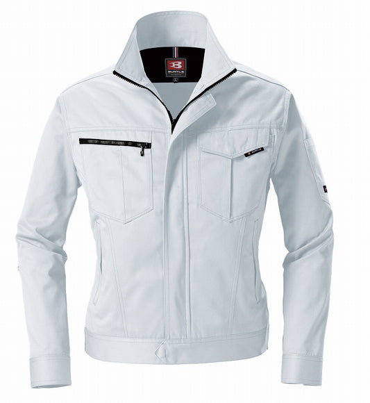 長袖ジャケット シルバー 秋冬用 ユニセックス