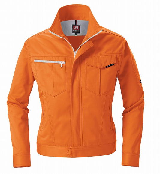 長袖ジャケット オレンジ 秋冬用 ユニセックス