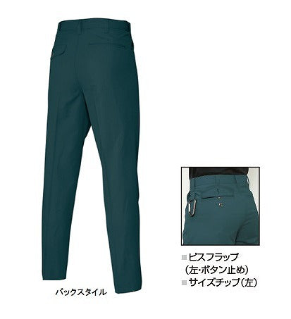 ツータックパンツ デューク 春夏用 メンズ