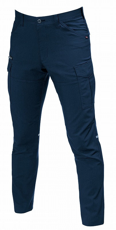 カーゴパンツ ネイビー 春夏用 メンズ