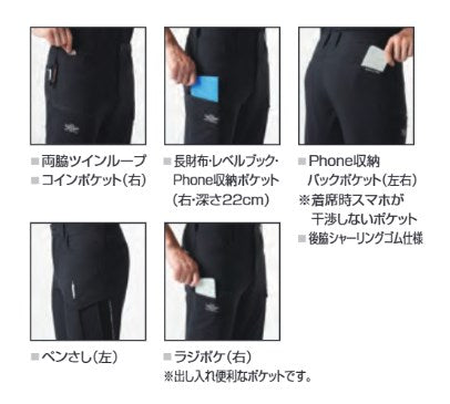 カーゴパンツ 35/ブラック L