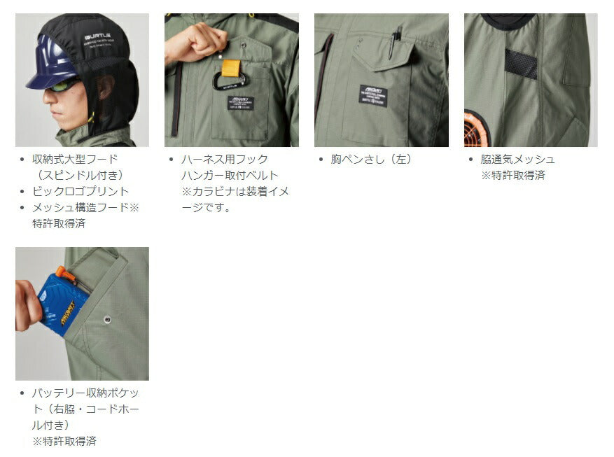 エアークラフト ベスト 5/シルバー 3XLサイズ