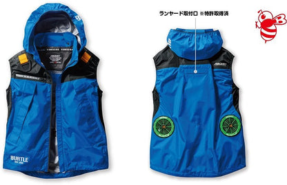 ACフーディベスト シルバー