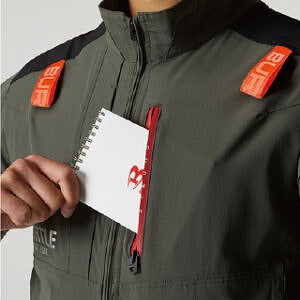 AC半袖ブルゾン ミルスグリーン