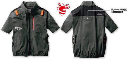 AC半袖ブルゾン アッシュグレー