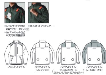 ACブルゾン イエローカモ