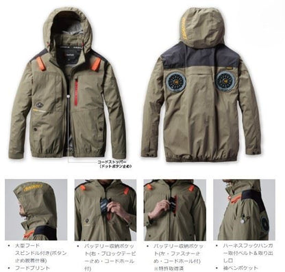 バートル AC2081 ブルゾン 57/スティールグレー